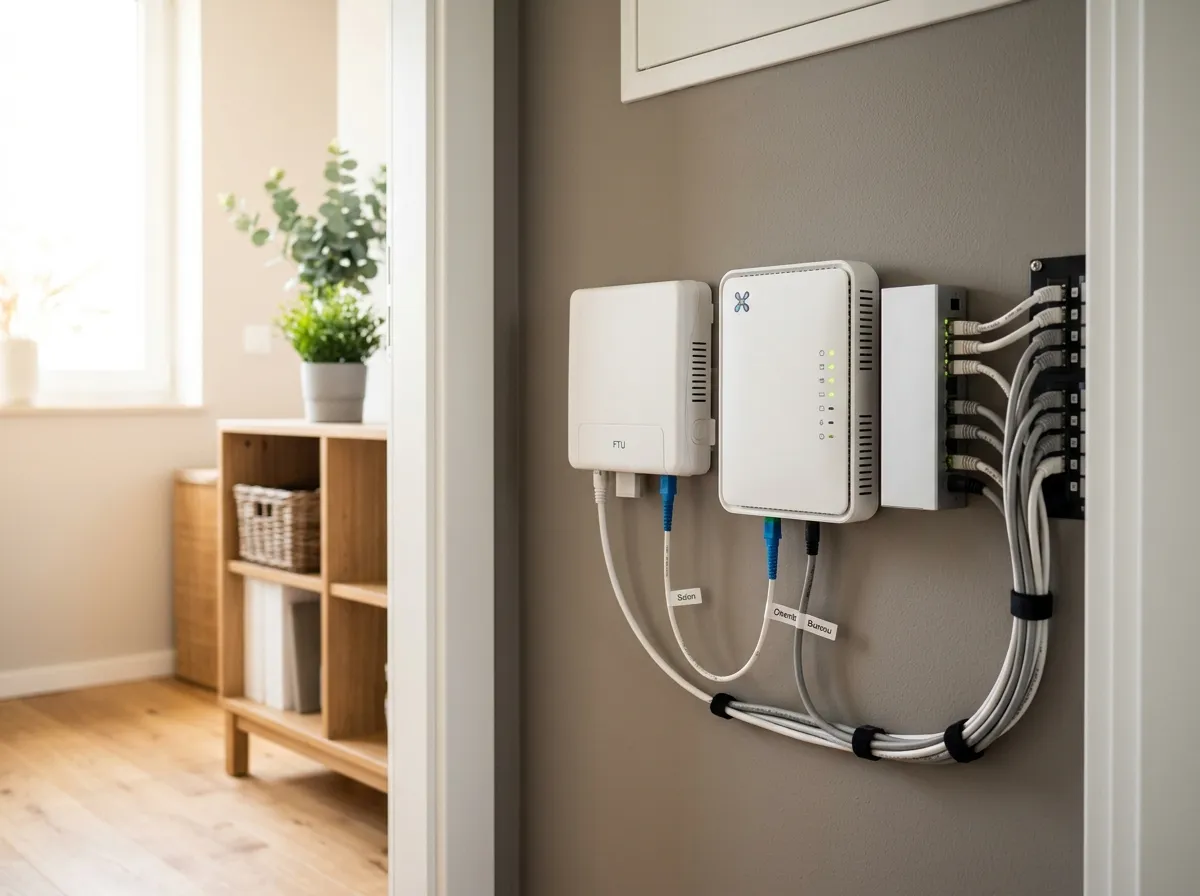 Réseau & fibre intérieure