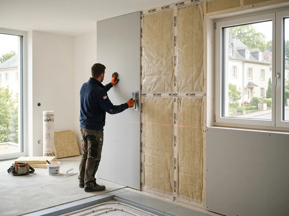 Isolation des murs & sols intérieurs