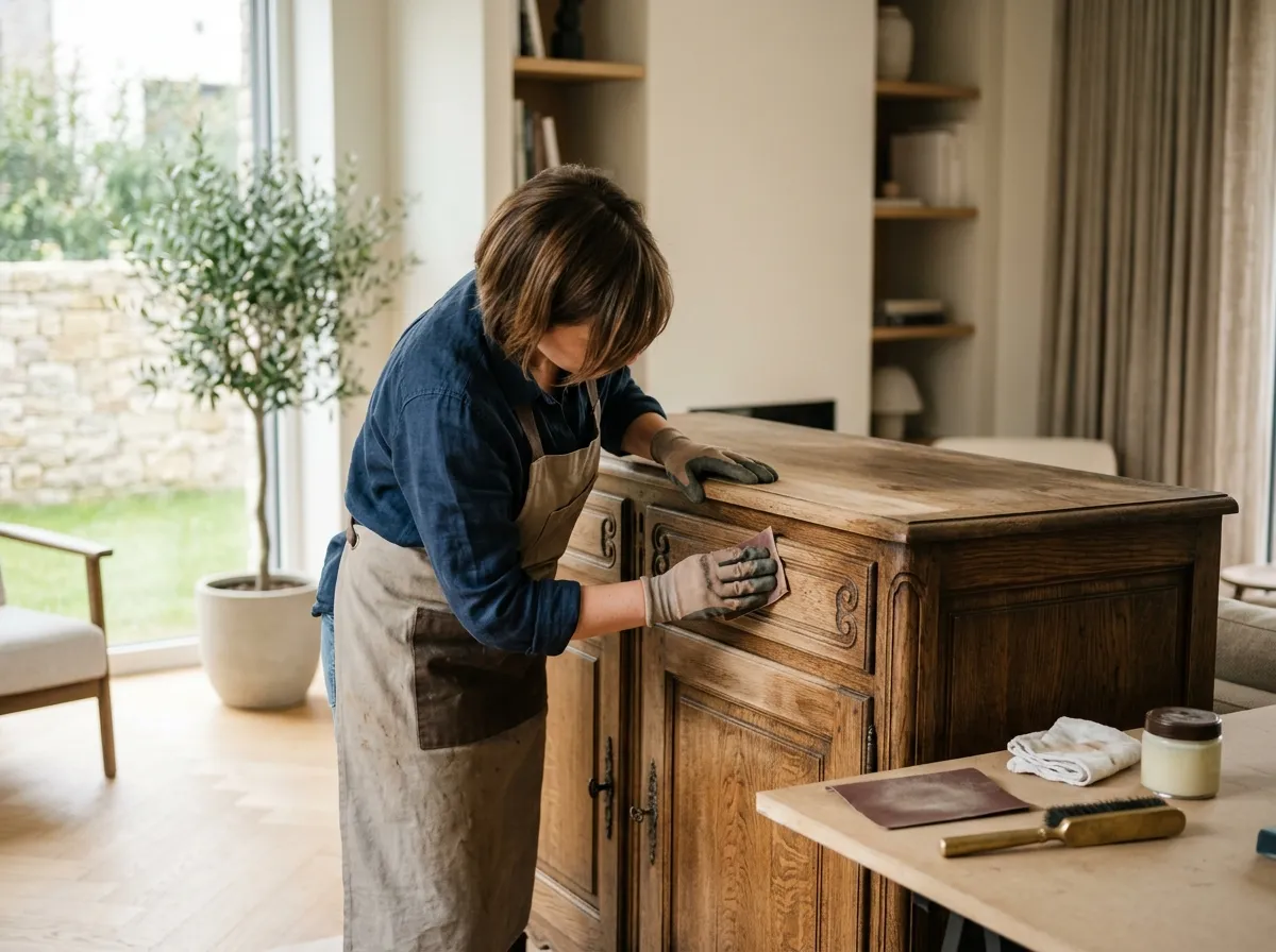Restauration de meubles