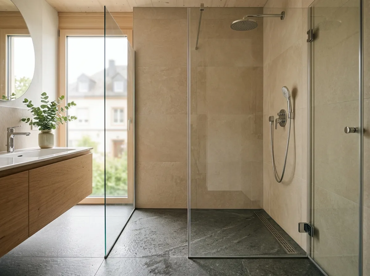 Douche à l'italienne